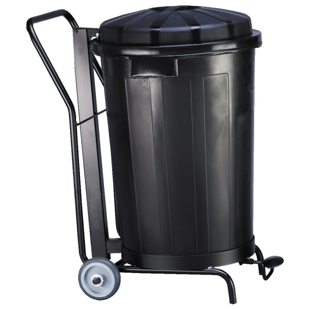 CUBO GOLIAT NEGRO 95L C/RUEDAS