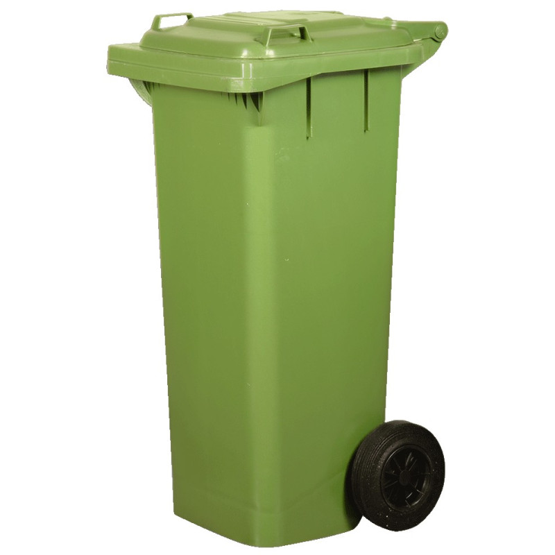 CONTENEDOR INDUSTRIAL VERDE 80L