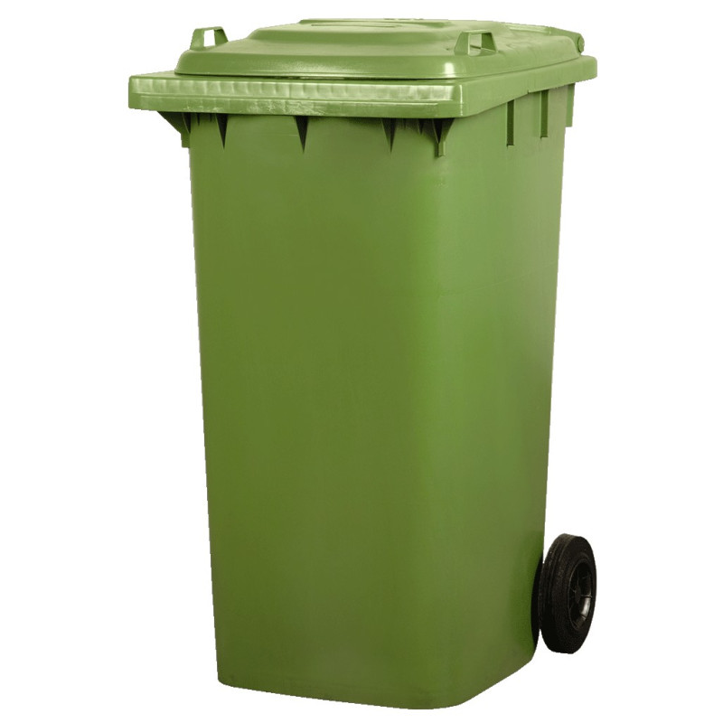 CONTENEDOR INDUSTRIAL VERDE 240L