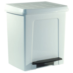 CUBO PEDALBIN CLASSIC BLANCO 8L
