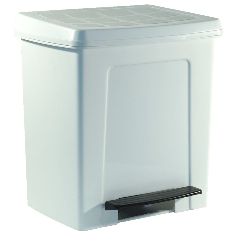 CUBO PEDALBIN CLASSIC BLANCO 8L