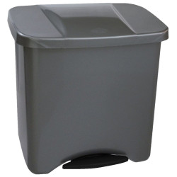 CUBO PEDALBIN ECOLOGICO METAL 50L