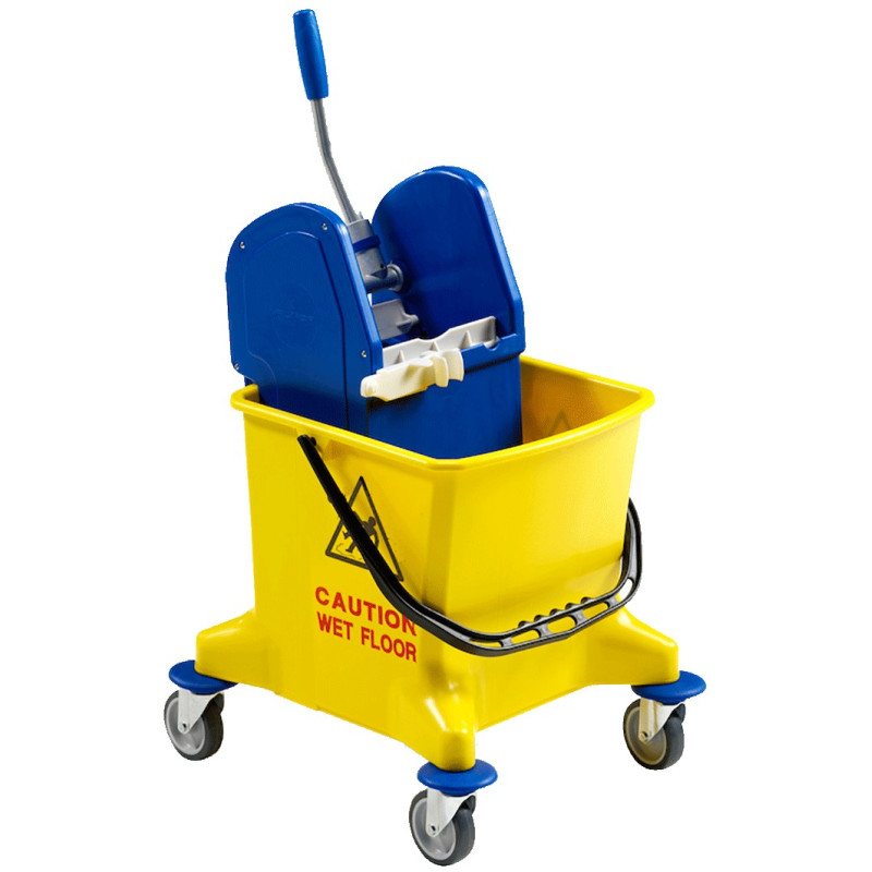 CUBO FREGASUELO PROFESIONAL AMARILLO 25L