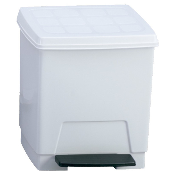 CUBO PEDALBIN CLASSIC BLANCO 23L