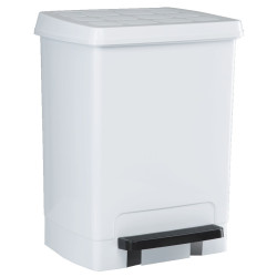 CUBO PEDALBIN CLASSIC BLANCO 26L