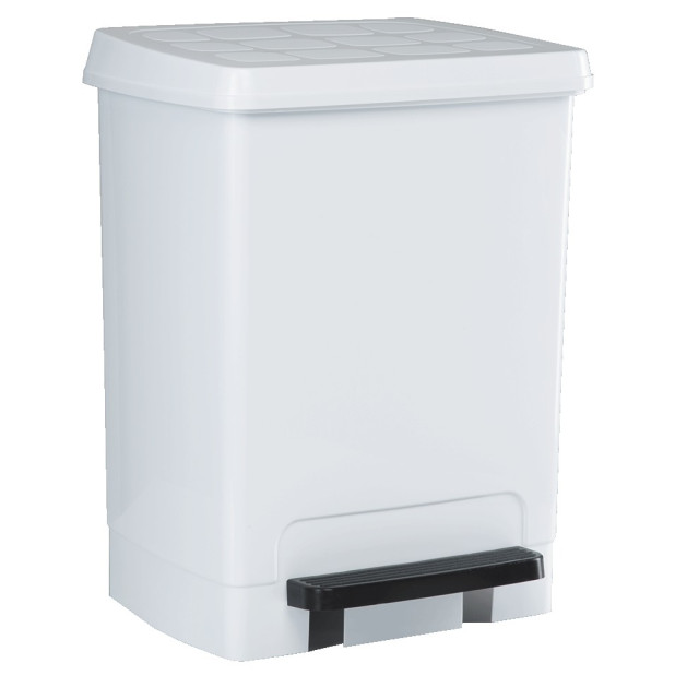 CUBO PEDALBIN CLASSIC BLANCO 26L
