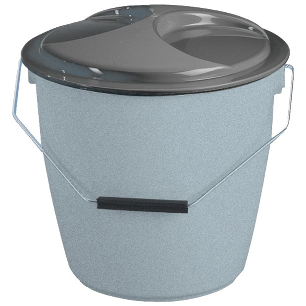 CUBO C/TAPA GRANITO 16L