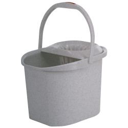 CUBO FREGASUELO SELECTA GRIS 16L
