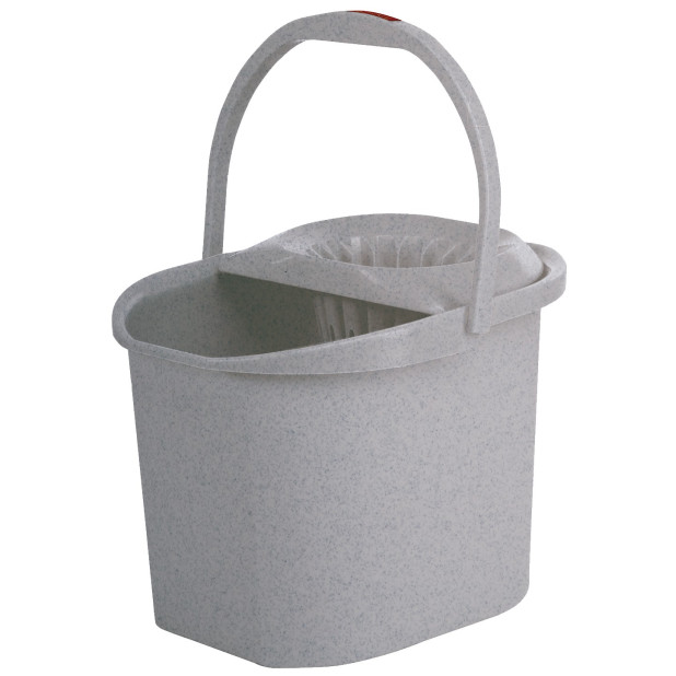 CUBO FREGASUELO SELECTA GRIS 16L