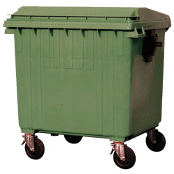CONTENEDOR INDUSTRIAL VERDE 1000L