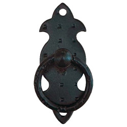 TIRADOR ANILLA VERTICAL TRM29 25x65mm NEGRO