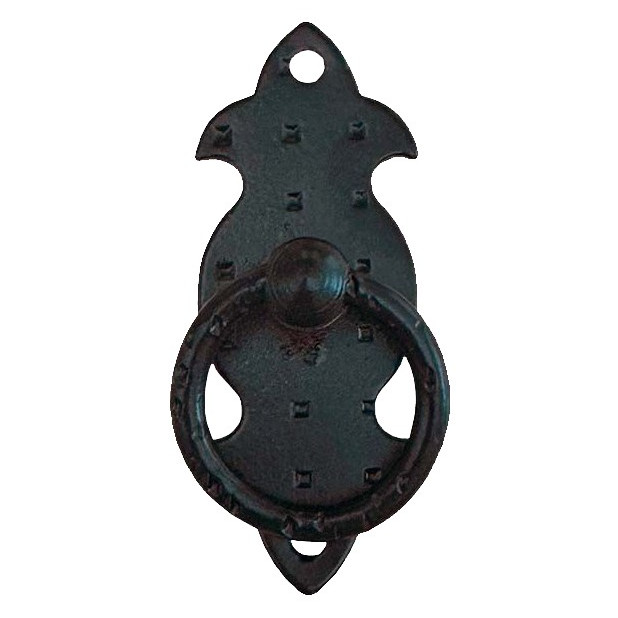 TIRADOR ANILLA VERTICAL TRM29 25x65mm NEGRO