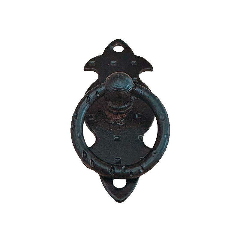 TIRADOR ANILLA VERTICAL TRM29 25x65mm NEGRO