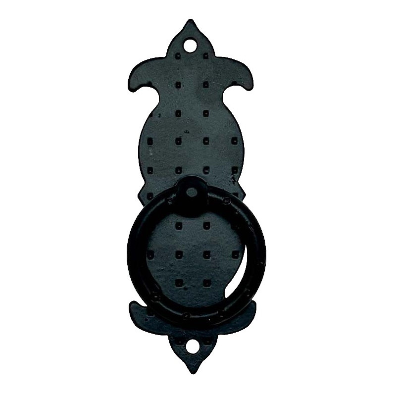 TIRADOR ANILLA VERTICAL TRM29 35x95mm NEGRO