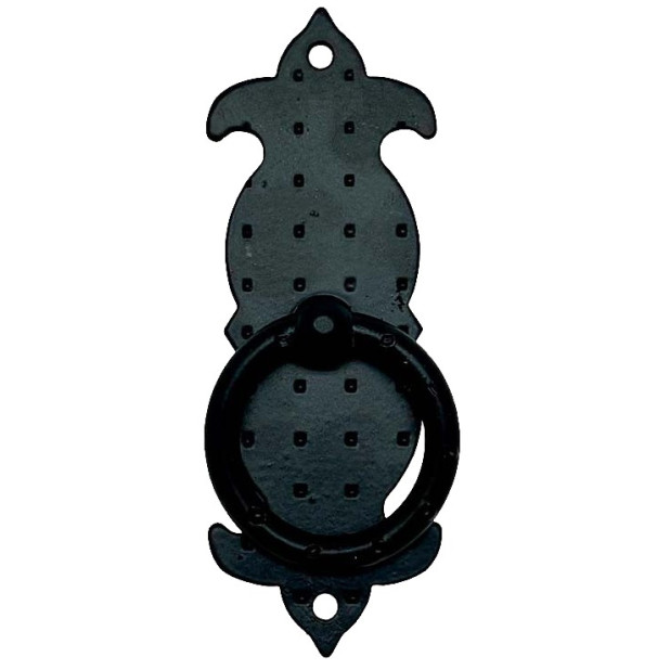 TIRADOR ANILLA VERTICAL TRM29 35x95mm NEGRO