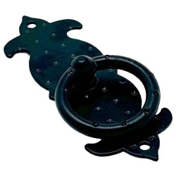 TIRADOR ANILLA VERTICAL TRM29 35x95mm NEGRO