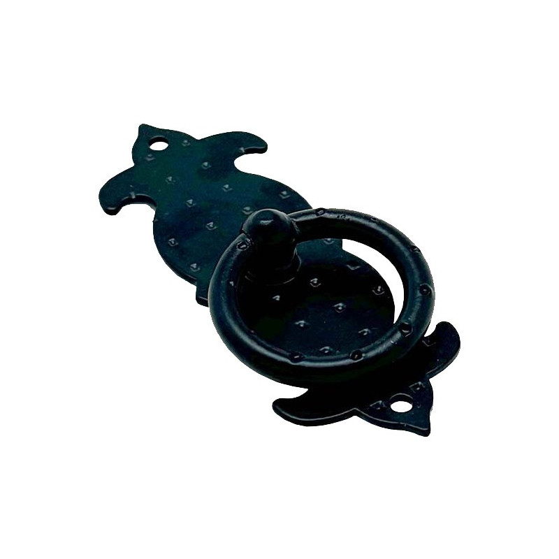 TIRADOR ANILLA VERTICAL TRM29 35x95mm NEGRO