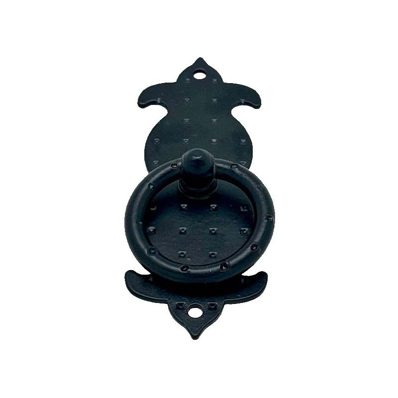 TIRADOR ANILLA VERTICAL TRM29 35x95mm NEGRO