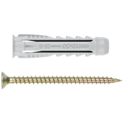 TACO NYLON C/CABEZA 4,5x40 AVELLANADA BILSTER 6UND
