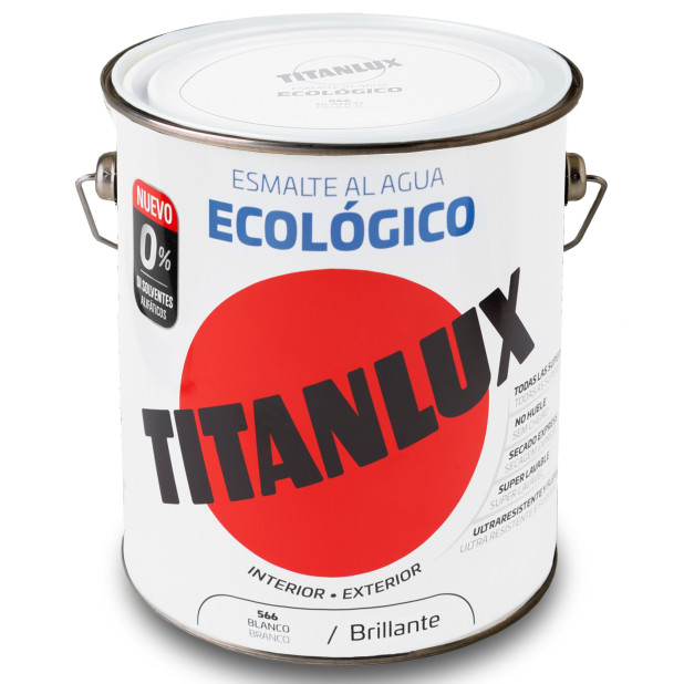 TITANLUX AGUA 4LTS ECO BRILLANTE BLANCO