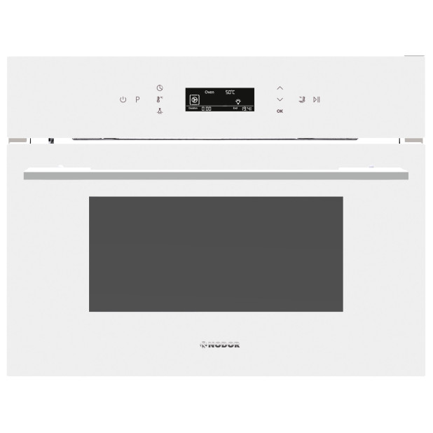 HORNO MICROONDAS NODOR MW-4800 SW CRISTAL BLANCO