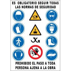 CARTEL COMBINADO VERTICAL 70x100CM LONA