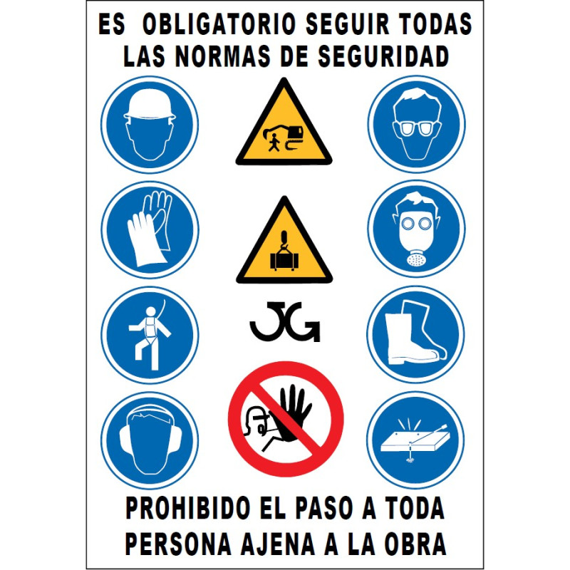 CARTEL COMBINADO VERTICAL 70x100CM LONA