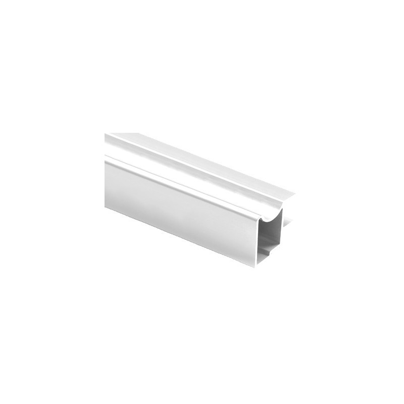 PERFIL TIRADOR 10mm BLANCO MATE 2,6MTS