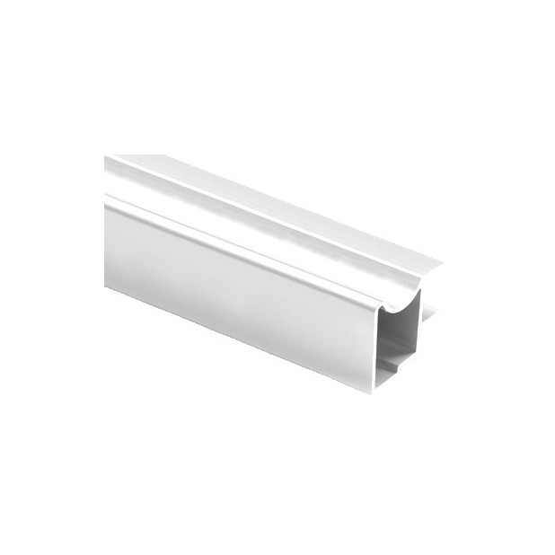 PERFIL TIRADOR 10mm BLANCO MATE 2,6MTS