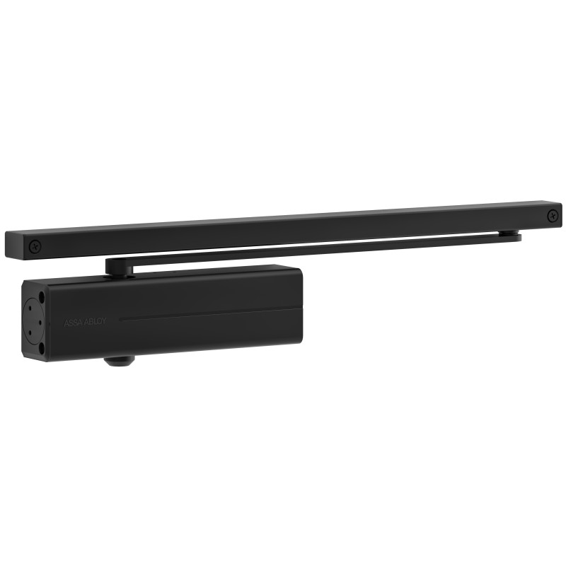 BRAZO CIERRA PUERTAS DC135 ND EN3 COMPLETO NEGRO