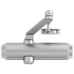 BRAZO CIERRA PUERTAS DC120 RET EN3/4 PLATA