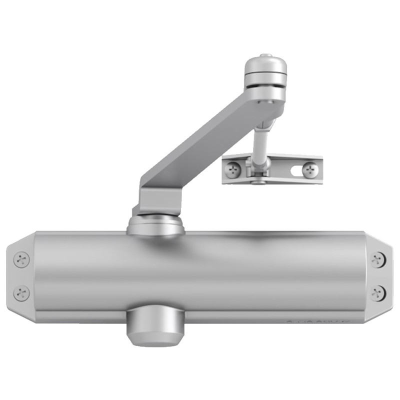 BRAZO CIERRA PUERTAS DC120 RET EN3/4 PLATA