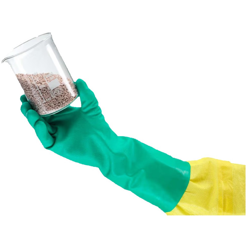 GUANTES SOL-VEX NITRILO S/SOPORTE FLOC.