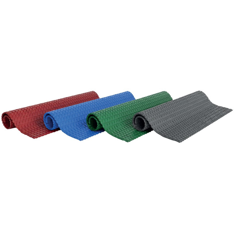 PAVIMENTO CAUCHO CIRCULOS GRIS 1250x3MM R.18,75MTS (POR MTS)