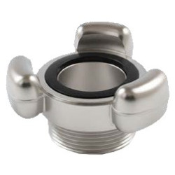 RACOR ALUMINIO MANGUERA ROSCA MACHO D70