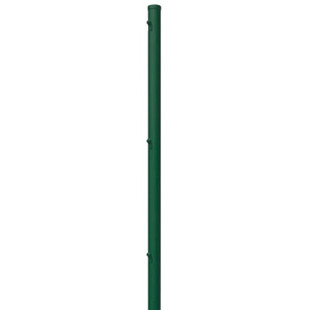 POSTE INTERMEDIO 48 VERDE 2MTS C/VISERA
