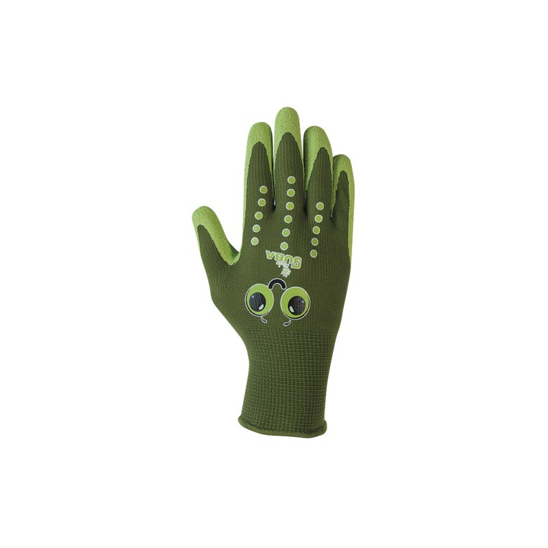 GUANTES NIÑO NYLON RECU.LATEX VERDE (4-6AÑOS)
