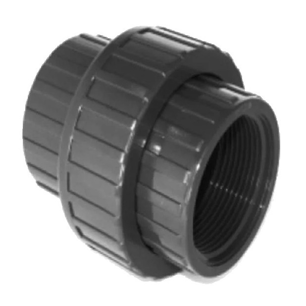 ENLACE 3 PIEZAS PVC DOBLE ROSCA HEMBRA 1" PR-23