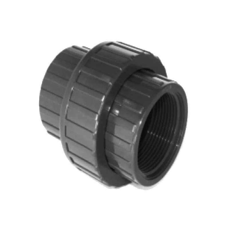 ENLACE 3 PIEZAS PVC DOBLE ROSCA HEMBRA 2" PR-23