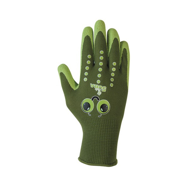 GUANTES NIÑO NYLON RECU.LATEX VERDE (8-10AÑOS)