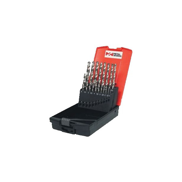 JGO. BROCAS RECTIFICADAS MWBR25 25PZAS. DIN338