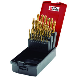 JGO. BROCA TITANIO MWBT25 25PZAS. DIN338