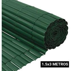 CAÑIZO PLASTICO 1,5x3MTS VERDE