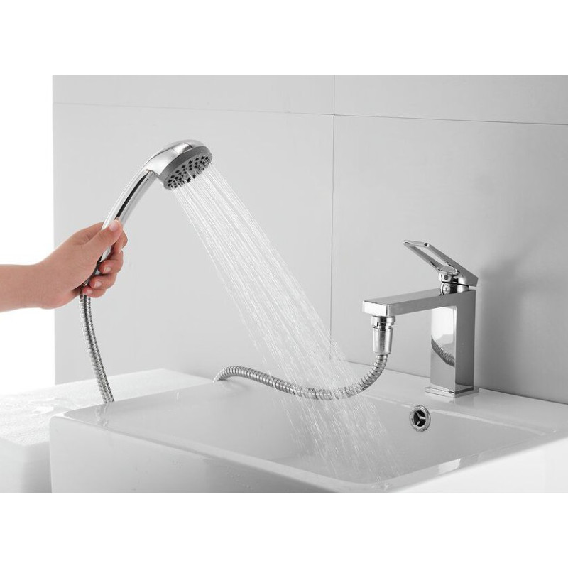 MANGUERA DUCHA LAVABO CROMO