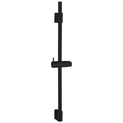 BARRA DUCHA CLASSIC INOX NEGRA 70CM