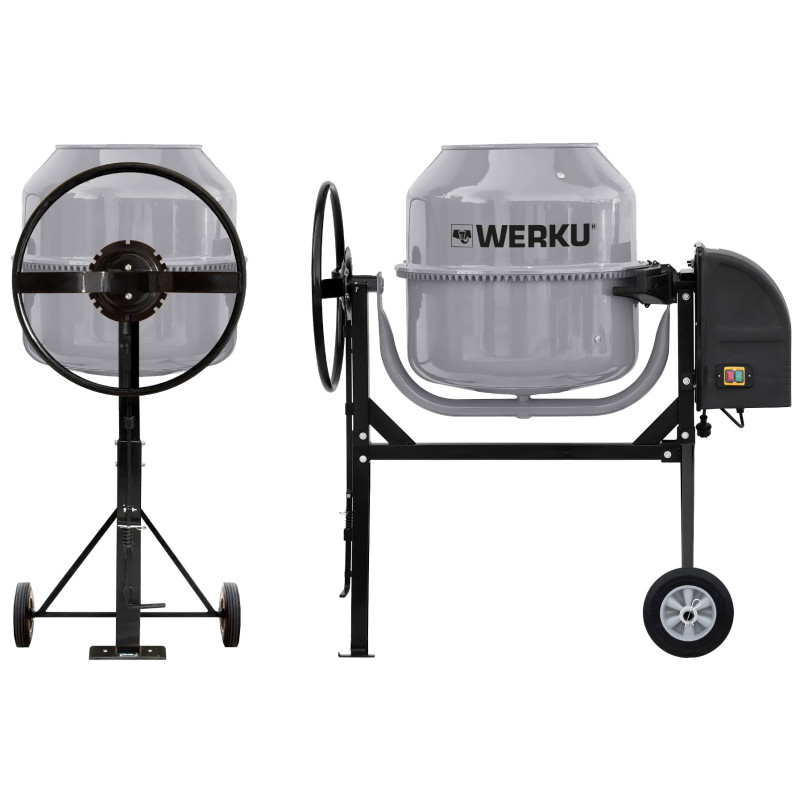 HORMIGONERA 800W 180LTS