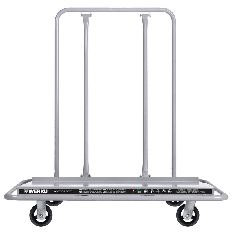 CARRO PLATAFORMA PORTAPANELES-PLACAS 900KG