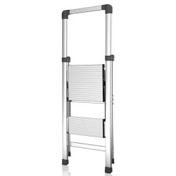 TABURETE ALUMINIO ALUZEN 2 PELDAÑOS