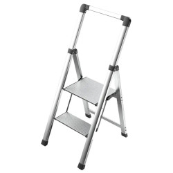 TABURETE ALUMINIO ALUZEN 2 PELDAÑOS