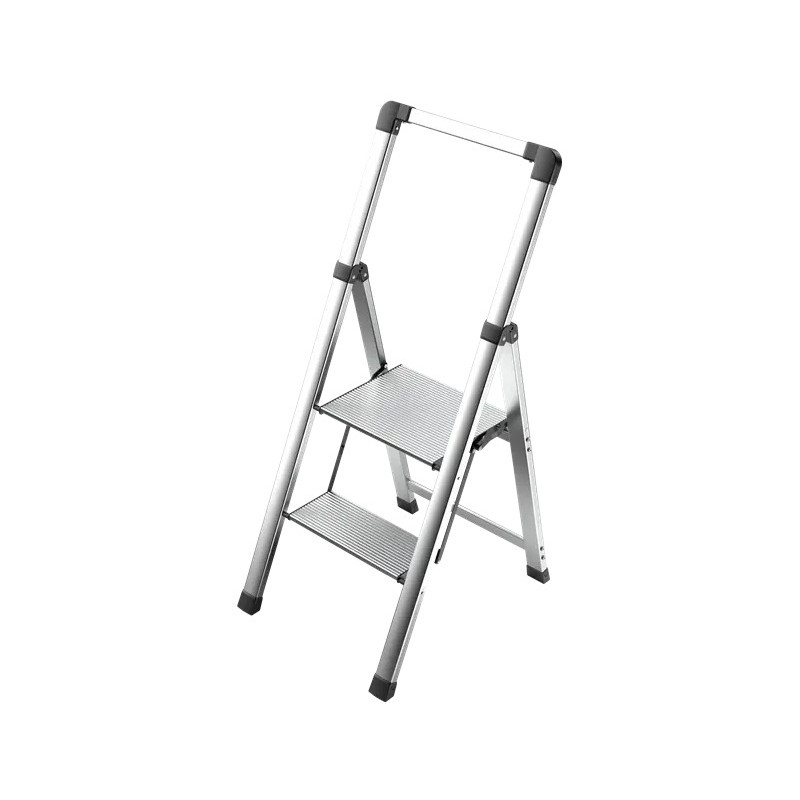 TABURETE ALUMINIO ALUZEN 2 PELDAÑOS